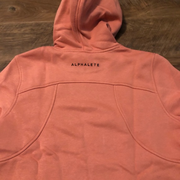 Alphalete Women’s Lifestyle Hoodie - Red Sand - Picture 7 of 11